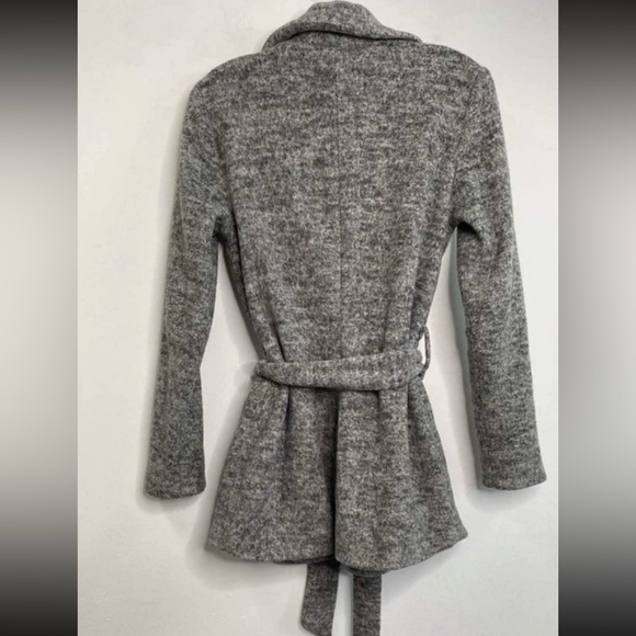 Dynamite Belted Lapel Jacket Coat With Pockets - Small - Picture 5 of 6